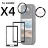 Lens Guards for Insta360 X4 Rotating Lens Protector Cap + Screen Protector Film Protective Guard Anti-Scratch Accessories 1