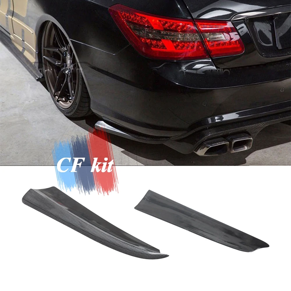 Canards De Alerón De Aletas De Parachoques Trasero Para Mercedes Benz C Class S205 2015 2021
