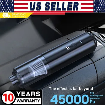 1Set New Quality Car Vacuum Cleaner Cleaning Powerful Suction Handheld Dust Collector Portable Vacuum Cleaner Powerful Suction mini Electric Wireless Smart Home Cleaning Car Vacuum Cleaner 1