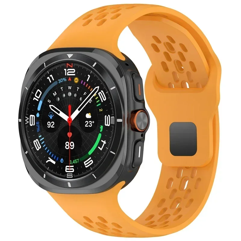 Breathable Silicone Sports Watchband Bracelet