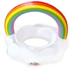 Swimming Ring  Hot Cloud Rainbow Inflatable Pool Ring Float For Adult Kids Pool Party Water Toys Swim Circle Piscina Flotador 3