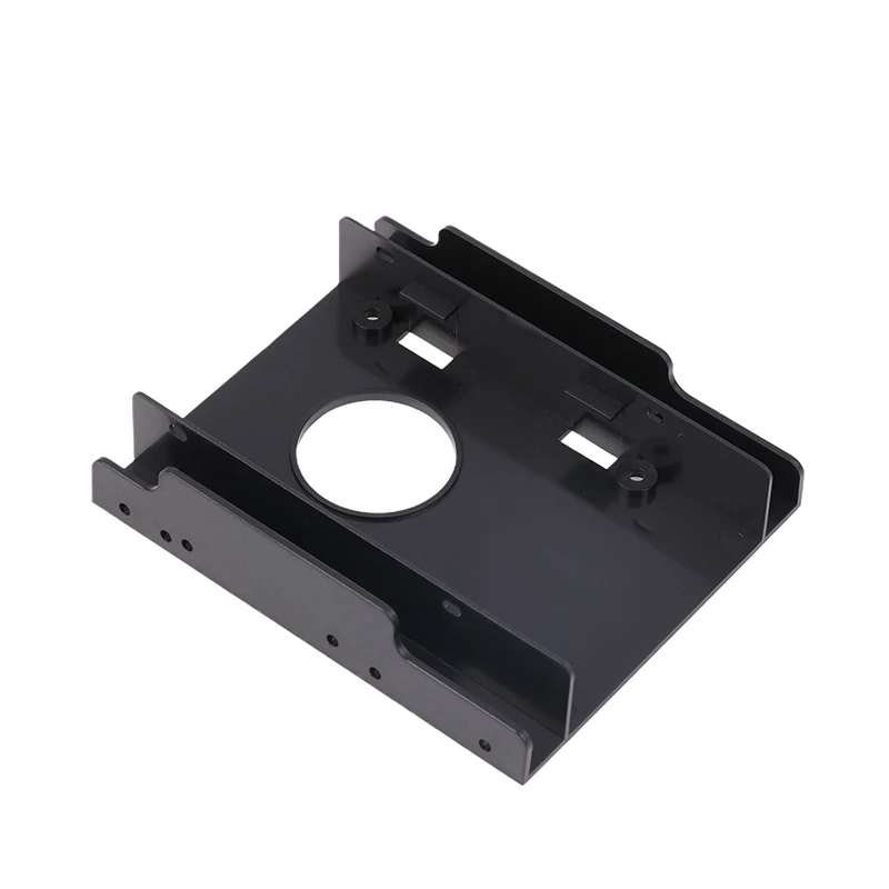 1 Set disco rigido adattatore interno Kit di montaggio staffa doppia staffa di montaggio SSD Desktop staffa per disco rigido da 2.5 a 3.5 pollici