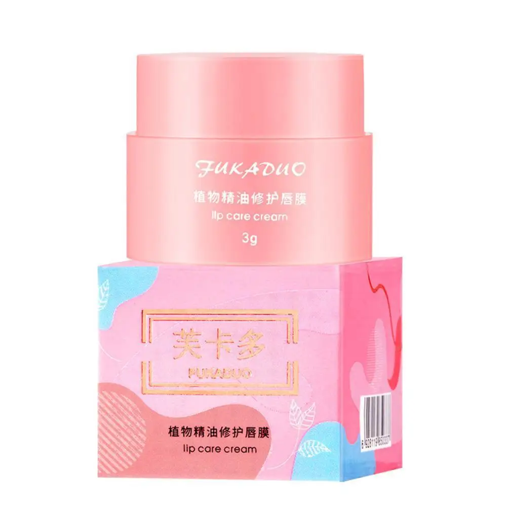 3g South Korea Lip Sleep Mask Night Sleep Maintenance Moisturizing Lips Gloss Bleach Cream Nourishing Lips Care Lip Balm