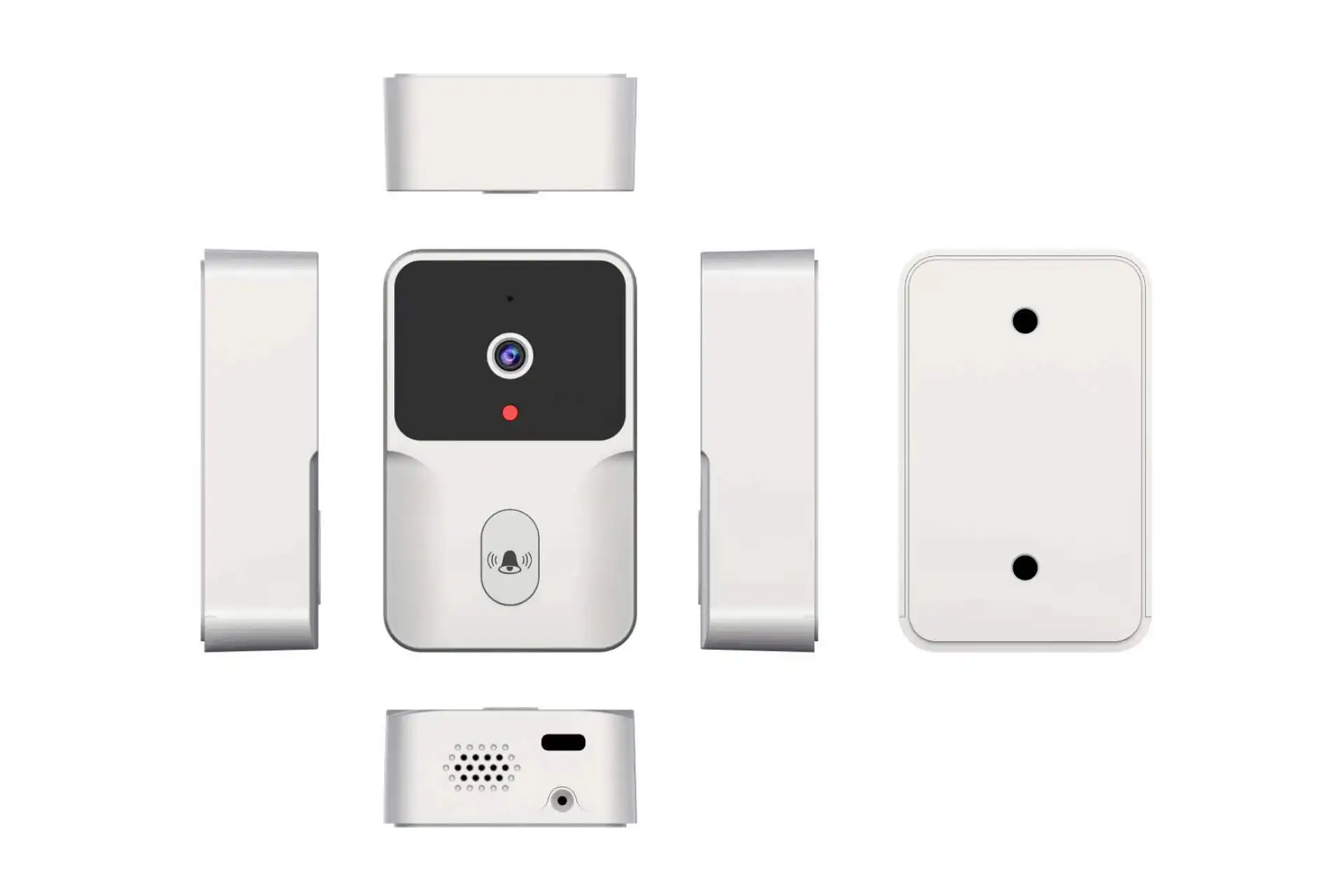 Wi Fi Smart Doorbell With Free Cloud Storage Safe 1080P Video