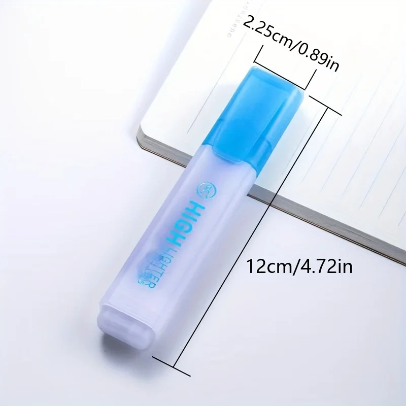 Fluorescent Highlighters for Students,Teachers Use - Ideal for Notetaking, Marking,Back-to-School Supply and Holiday Gift Choice - 5