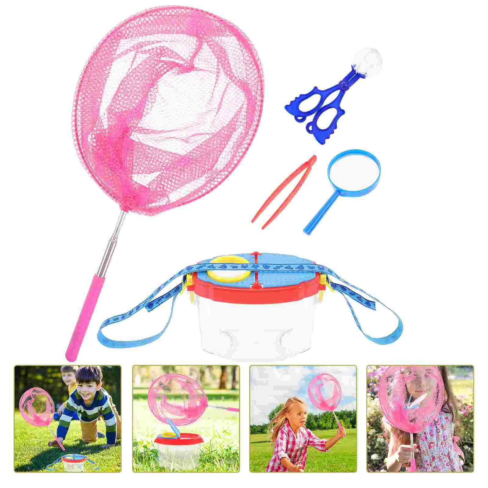 

Outdoor Insect Observation Box Insects Collecting Box Magnifier Toy Kids Outdoor Experiment Exploration Equipment Supplies