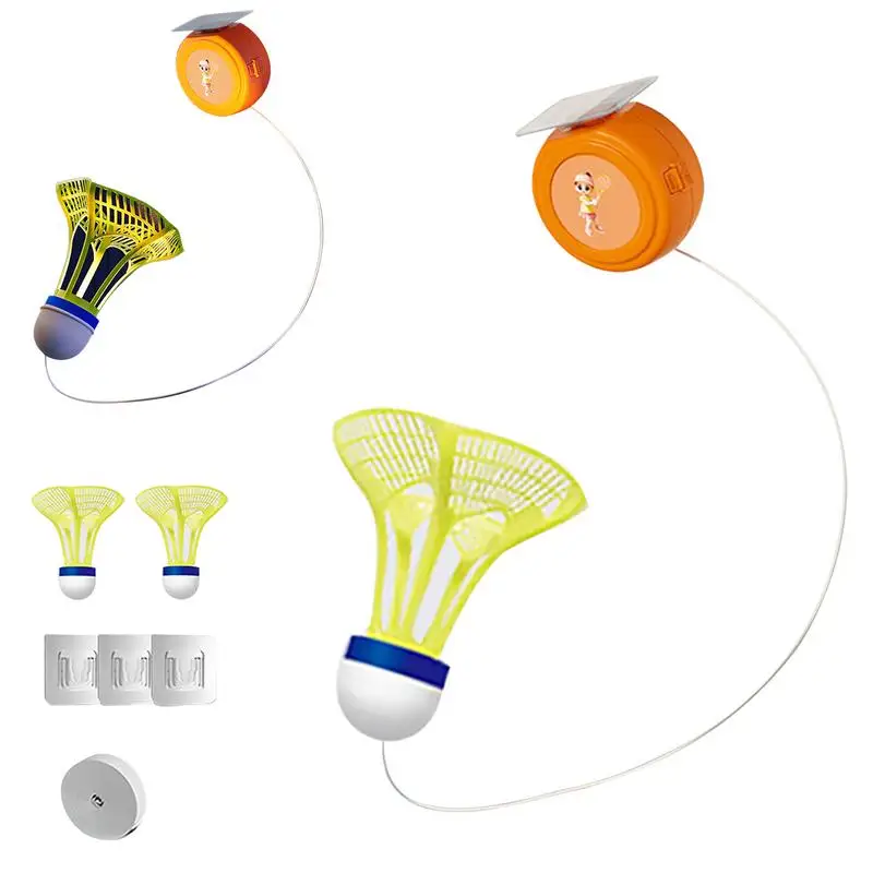 

Badminton Trainer Set Self-Training Rebound Tool Equipment For Single Player Self-Study Practice Machine For Playground Garden