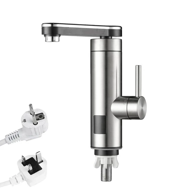 Instant Hot Water Faucet Tap with Instant Water Heater Energy-saving  Electric Tap for Kitchen Garden Bathroom Caravan Camping