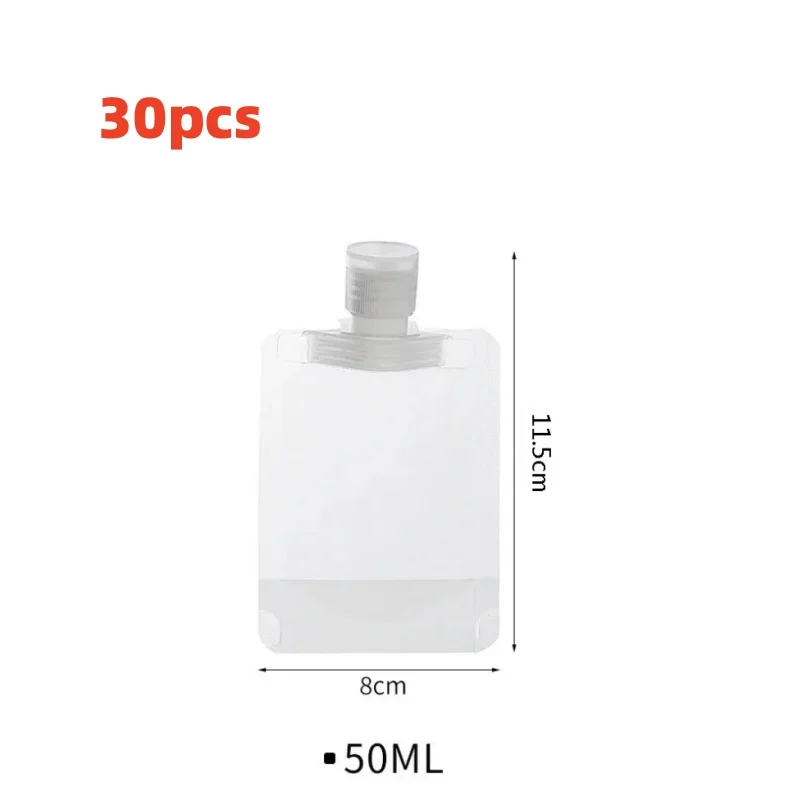 10-Piece Thickened Travel Bottle Set for Cosmetics and Toiletries