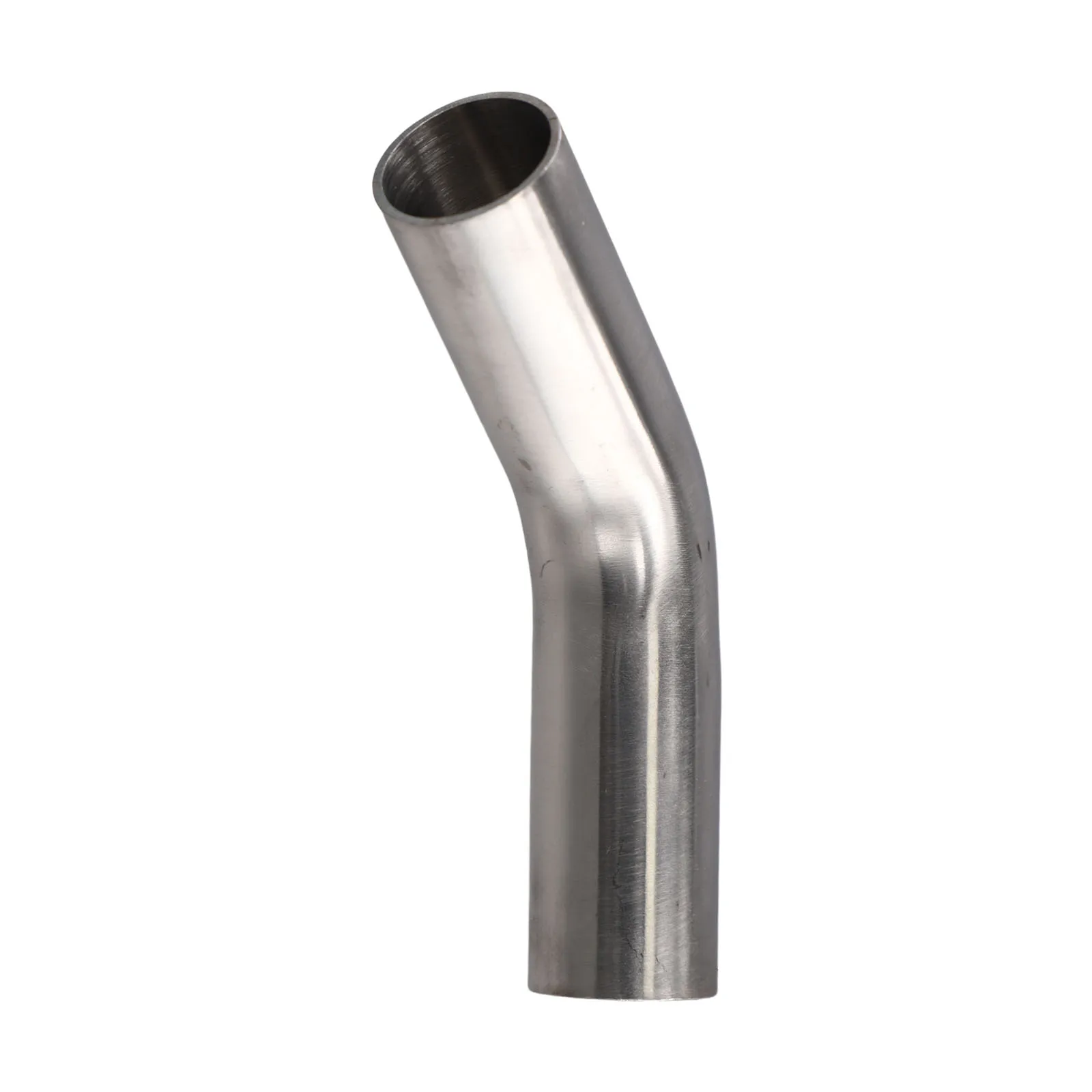 Versatile Stainless Steel Elbow 45° Degree Bend Exhaust Pipe Polished 19-51mm Silver Tool Accessories