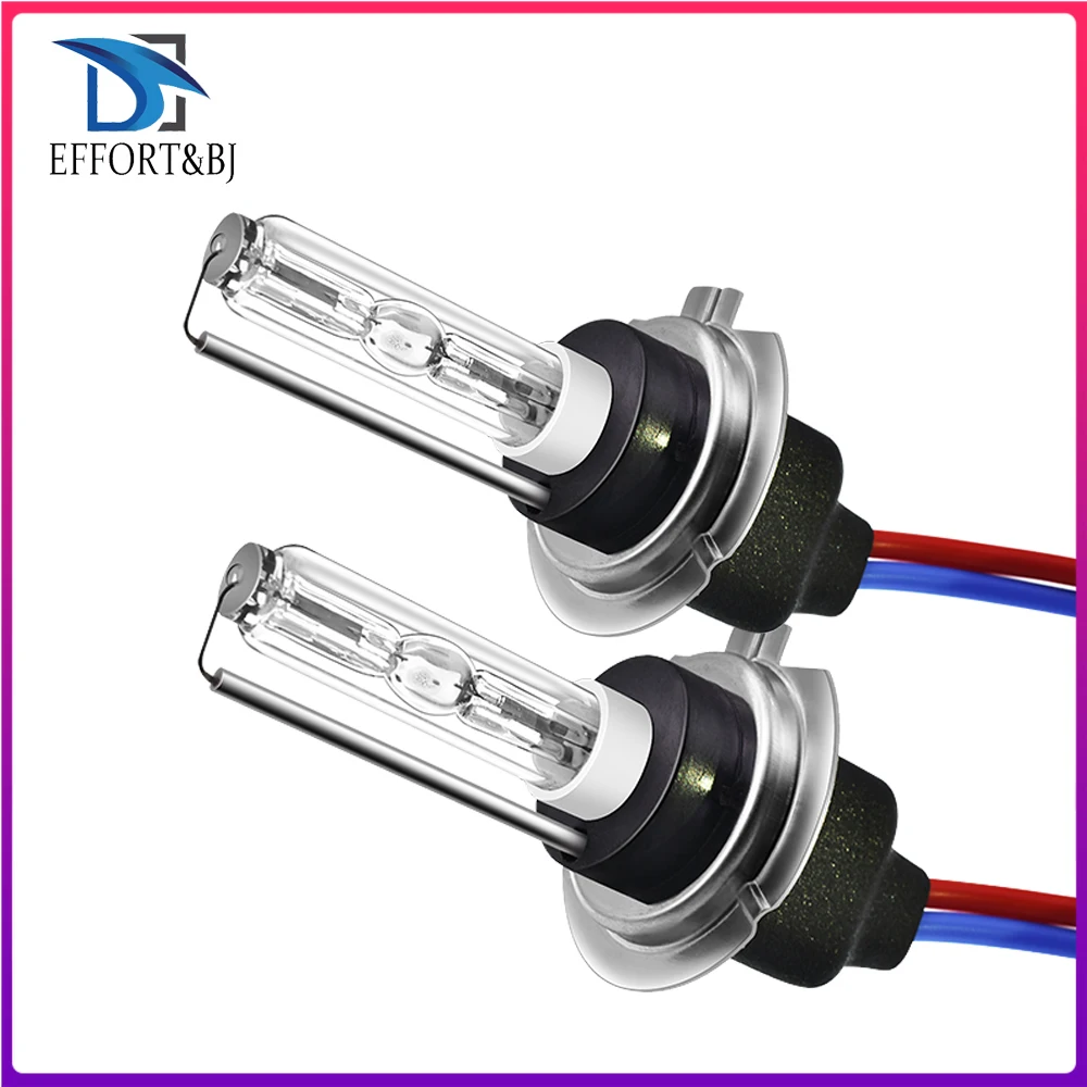 

Ксеноновая лампа HID H7 35 Вт 55 Вт, подсветка 4300K 5000K 6000K 8000K 10000K 12000K, замена галогенной лампы (балласты в комплект не входят)