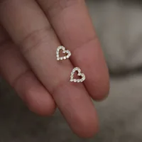 Multiple Style Earrings For Women Mini Zircon Candy Sweet Stud Ear Girls Flower Hypoallergenic Piercing Jewelry Fashion Gifts - Image 6
