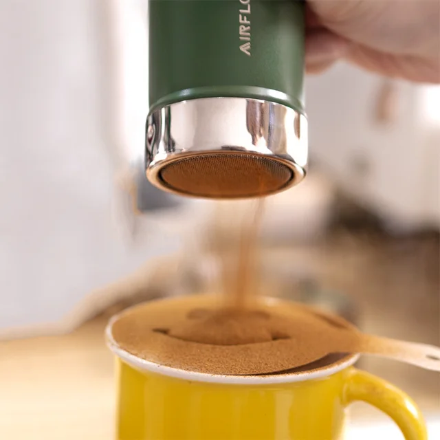 커피 애호가와 베이커를 위한 필수품: 커피 라떼 터치 도구 파우더 스프링클러 최저가 상품 보기