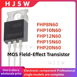 Premium Set of 10 TO - 220 MOS Field - Effect Transistors (FHP8N60)