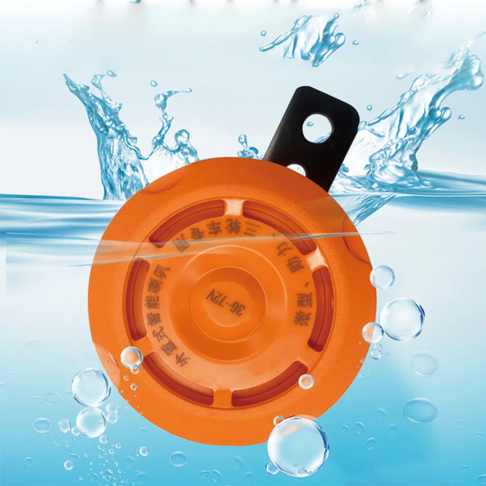 Electric Vehicle Smart Electronic Horn Universal 12V 36-72V Battery Vehicle Tricycle Waterproof Horn Waterproof Bicycle Bell motorcycle electric horn bicycle electronic horn scooter horn