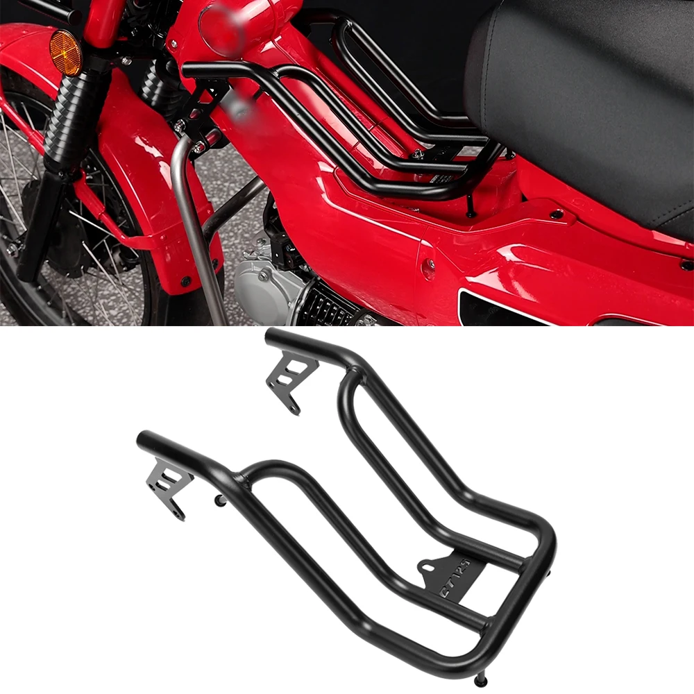 

CT125 мотоциклетные багажные стойки для Honda Hunter Cub Trail 125 2020-2022 средняя полка кронштейн для хранения опорная рамка все в одном