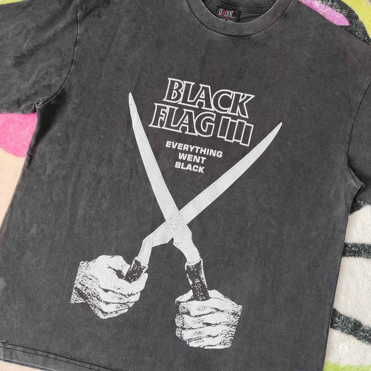 Vintage Washed Old Oversize Tee Cotton Tops for Men Punk Rock Band Loose Casual Streetwear HipHop