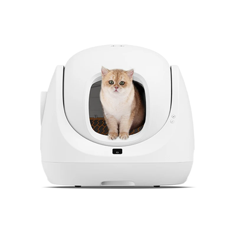 Фото Самоочищающийся Туалет CATLINK, автоматический туалет для кошек, большой закрытый песочный ящик для кошек, домашних животных, умные предметы Arenero Gato Cerrado Cat WC №2