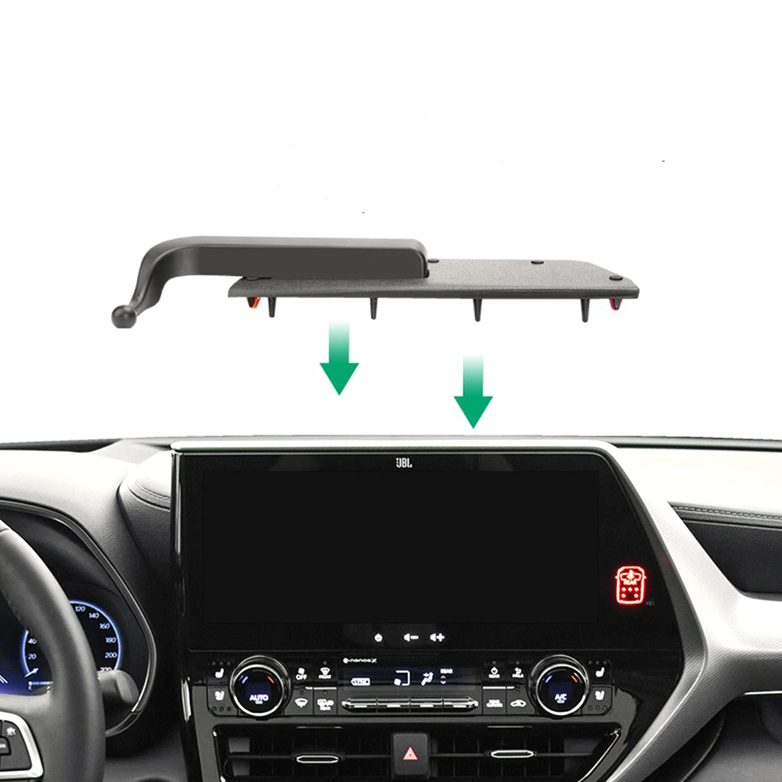 Car Phone Holder for Toyota Highlander 2021 2022 Navigation Screen