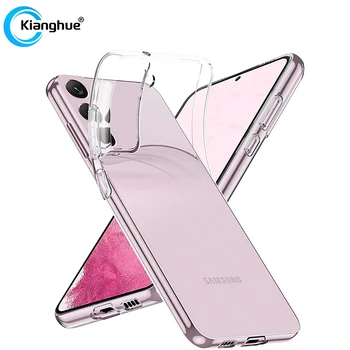Clear Silicone Soft TPU Case For Samsung Galaxy S23 S21 S20 FE S22 S24 Plus S9 S10