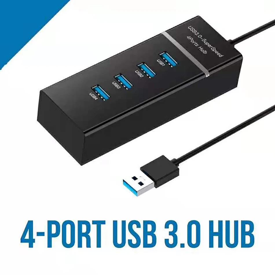 Adaptador Expansor Cabo Multiport USB Splitter Para