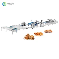 Système d'équipement de production commerciale entièrement automatique personnalisé de boulangerie de machine de fabrication de pain 6