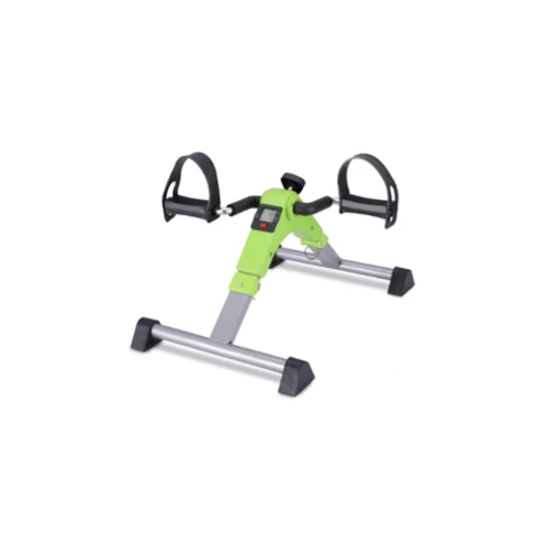 

factory wholesale indoor training bike multi function green folding mini exercise bike