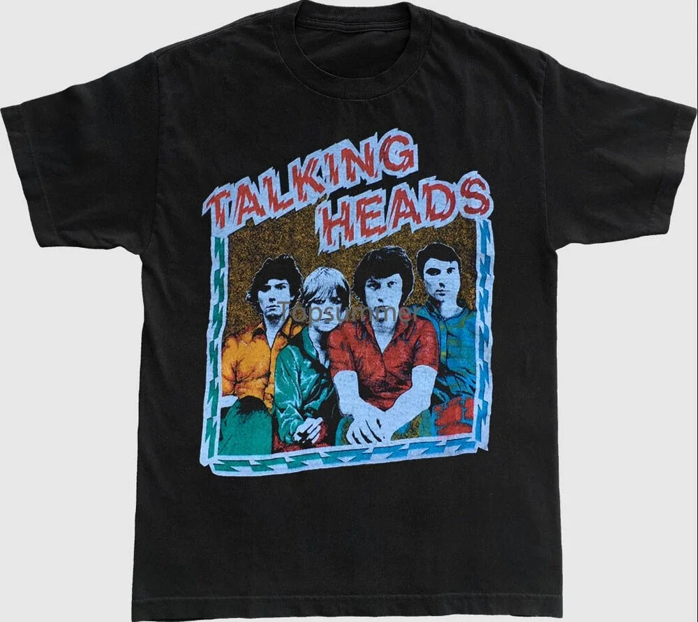 

1979 Talking Heads Tour 79 Graphic T Shirt For Fans U3017