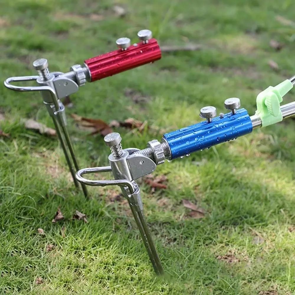 High Quality Universal Fishing Bankstick Stainless Steel Extending Rod Bracket Adjustable Tackle Accessories