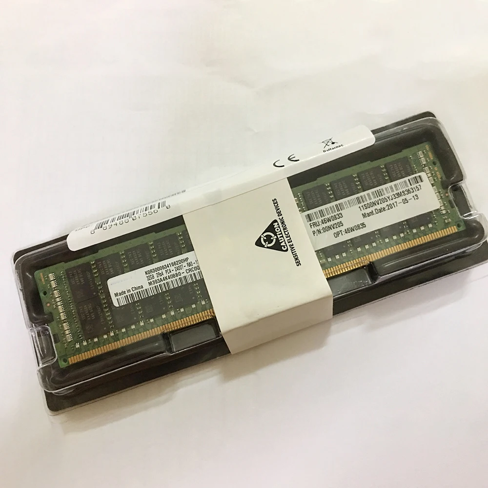 1PCS Server Memory For IBM RAM X3650 X3550 M5 X3950 X3850 X6 46W0835 46W0833 00NV205 PC4-2400T 32GB DDR4 2400 REG 4 1PCS Server Memory For IBM RAM X3650 X3550 M5 X3950 X3850 X6 46W0835 46W0833 00NV205 PC4-2400T 32GB DDR4 2400 REG - Image 2