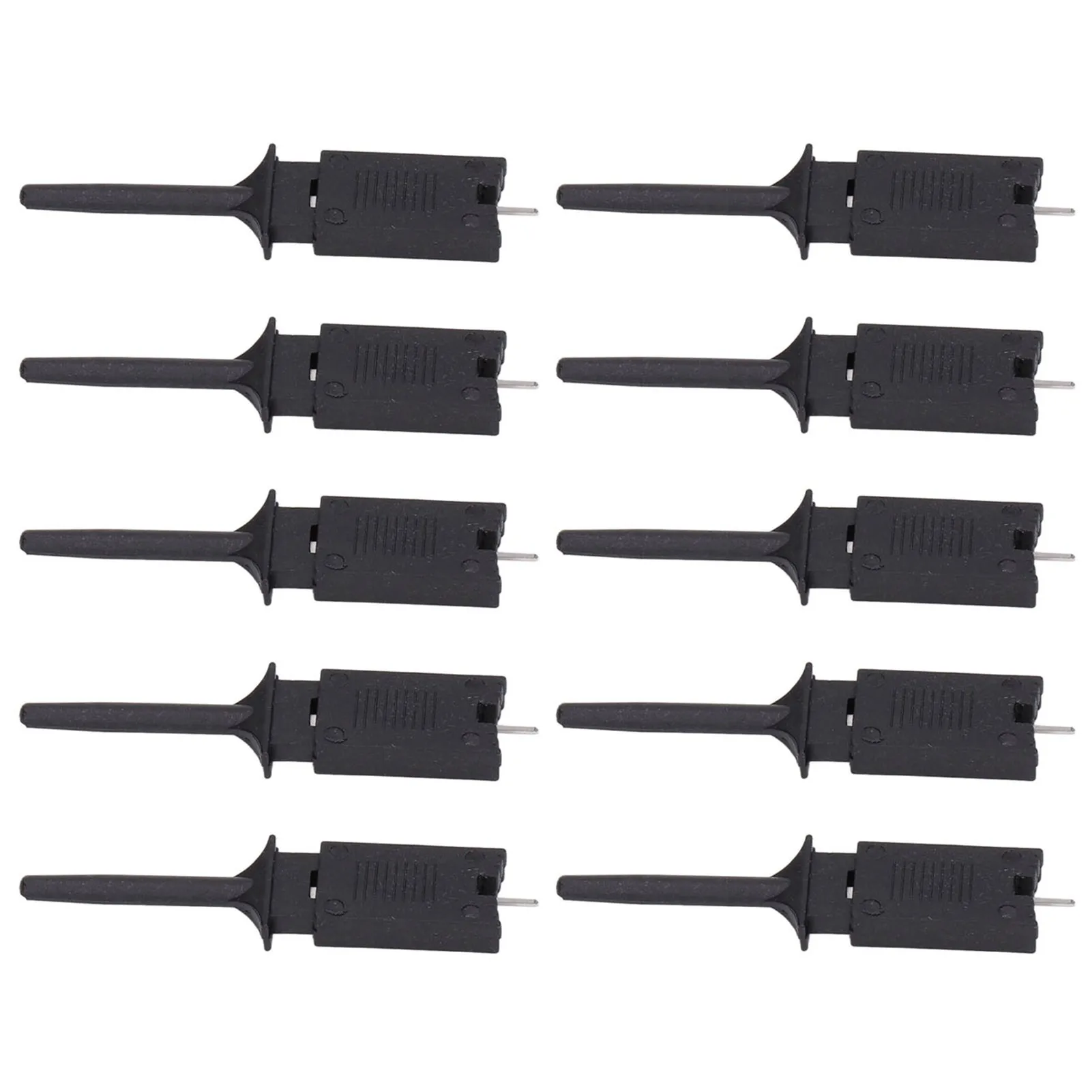 Mini Jumper Probe Test Clips Good Higher Conductivity Stainless Steel Metal Sheet for Logic Analyzer for Multimeter