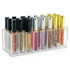 24 Lattices Acrylic Lipstick Organizer Lip Gloss Container Plastic Nail Polish Storage Box Makeup Holder Cosmetics Display Rack 1