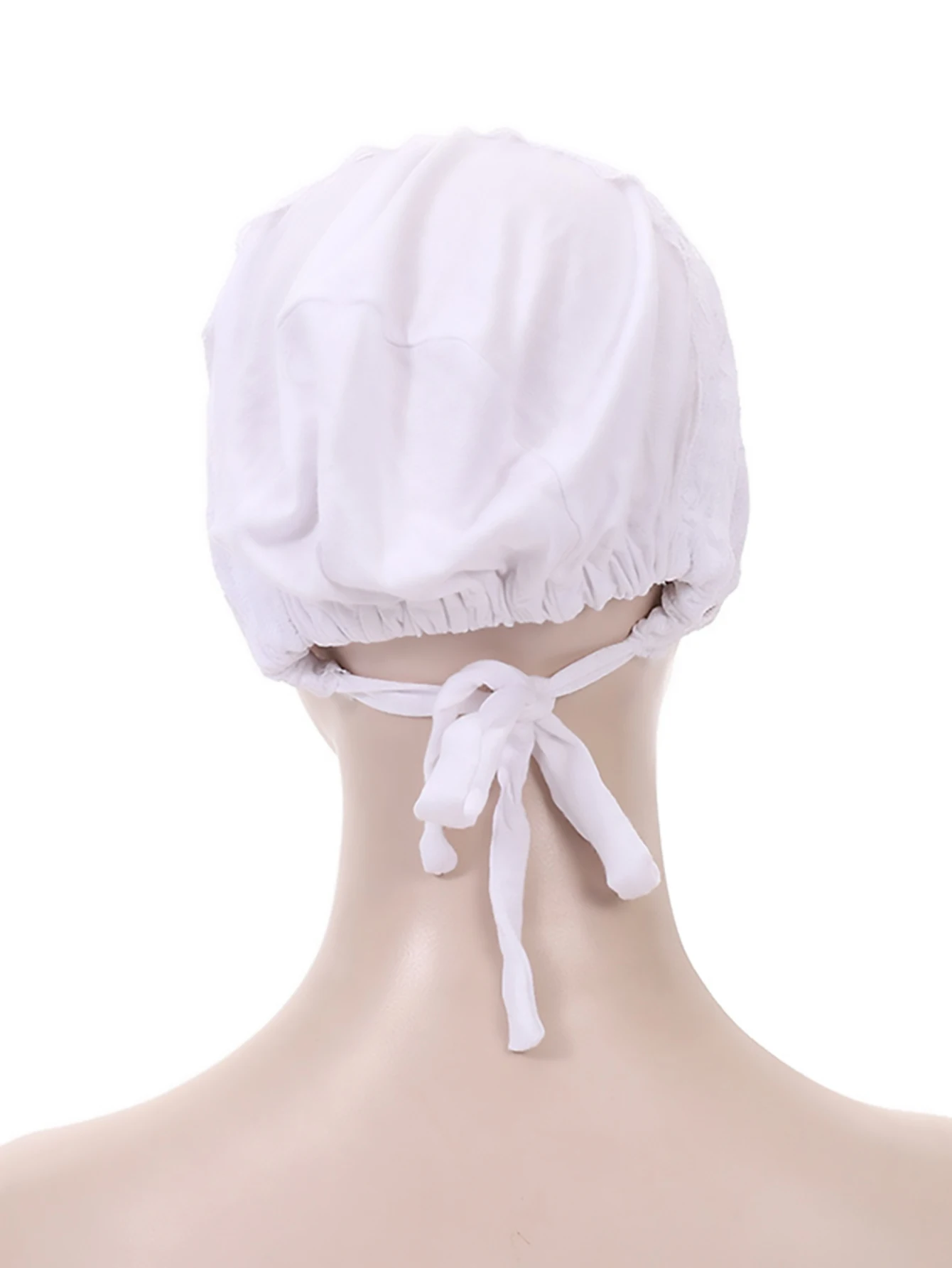 Muslim Women Inner Hat Hijab Scarf Lace Cap Turban Headwear Underscarf Islam Ninja Flower Headscarf Wrap Bonnet Hair Loss Cover muslim headwear,head scarf,hijab headscarf,hijab hats,shawl scarf,female head wraps