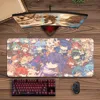 Genshin impact Mousepads Monster Large Mouse Mat Big Desk Pad Non Slip Rubber Mouse Pad Big Keyboard Mats Mouse Pad 4