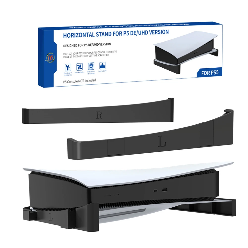 JYS genuine PS5 slim host bracket cooling base SLIM horizontal vertical  bracket VR glasses storage rack