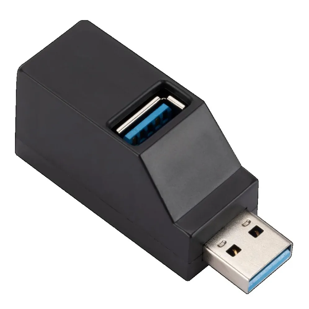 3 Ports High Speed USB 3.0 HUB Adapter Extender Splitter For PC Laptop MacBook P