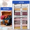 Bed Sheet Organizer Bands Bed Sheet Keepers Closet Organization Elastic Linen Labels for Bed Sheet Sets(Queen,King,Full,Twin) 6