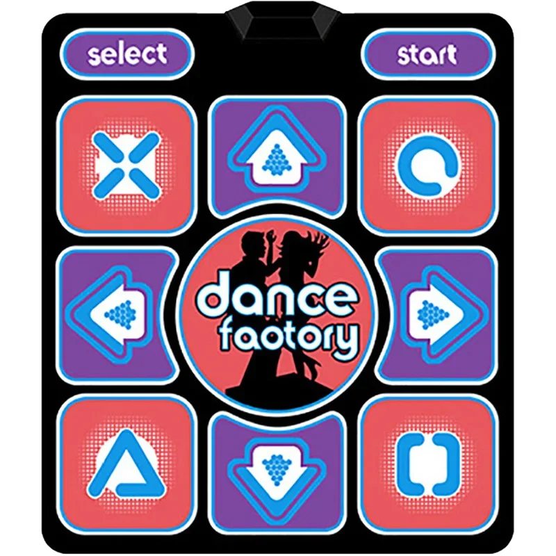 Dance mats Yoga Cut fruit multifunction game dance blanket television computer USB dual-use Household game Weight-loss Non-slip