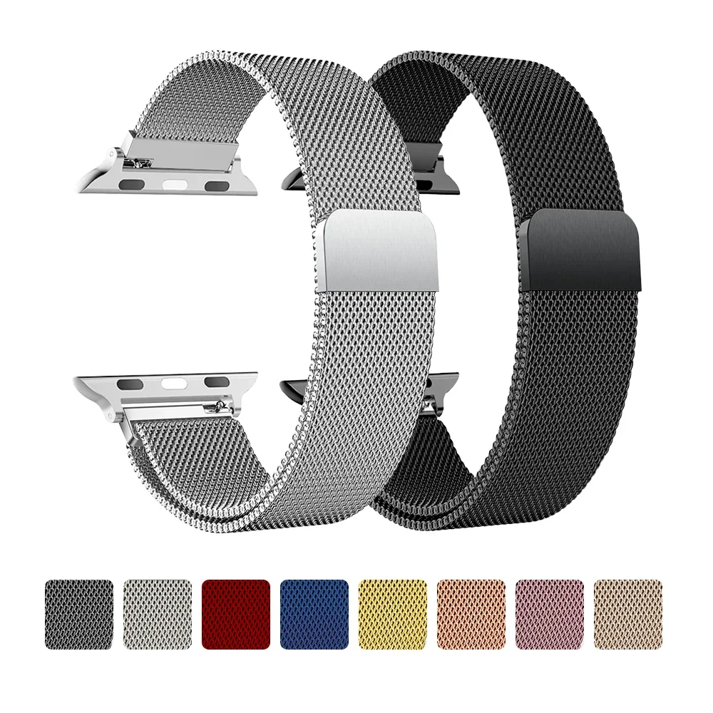 Elegant Milanese Stainless Steel Watch Band Bracelet