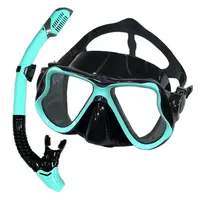 Professional Swimming Waterproof Soft Silicone Glasses Anti-Fog Plating Goggles Full Dry Breathing Tube Diving Mask 1