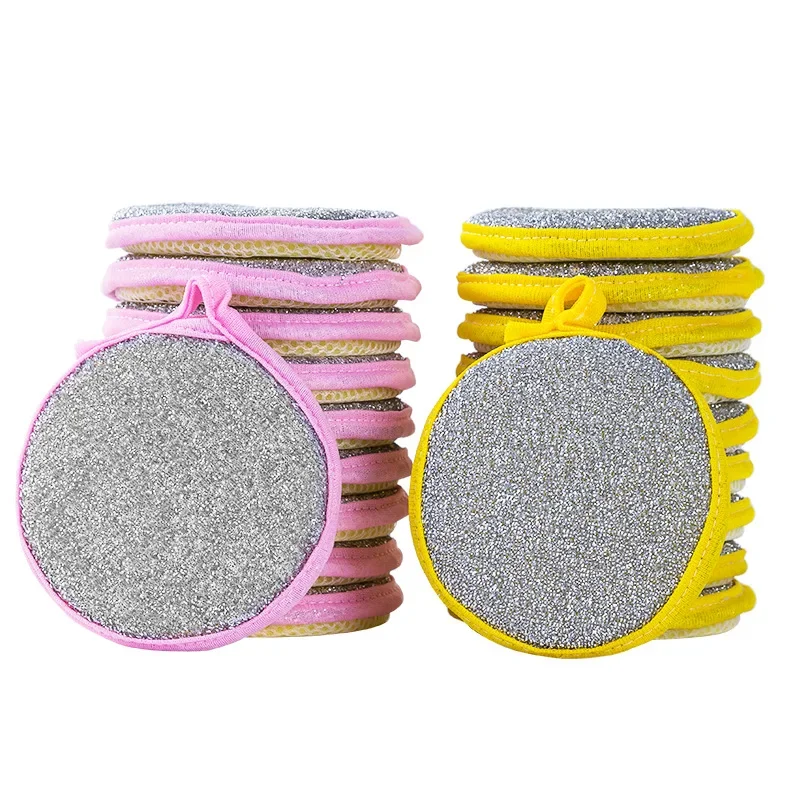Car Wash Cleaning Brush Double Sides Cleaning Sponge Pan Pot Dish Clean Sponge Household Cleaning Tools Dishwashing Brushes 4