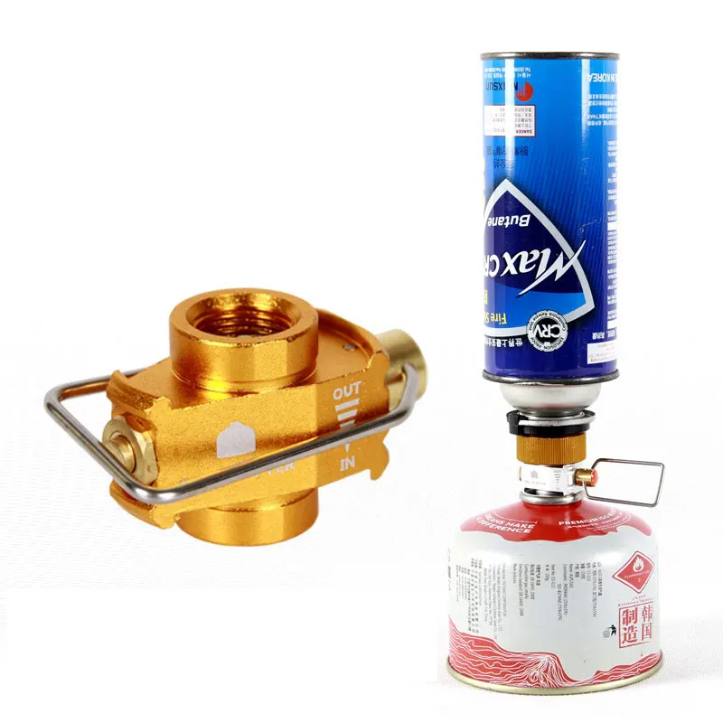 Camping Gas Saver Plus Gas Converter Shifter Refill Flat Tank Conversion Adapter Camping Adapter Valve gas refill adapter gas tank converter gas converter gas tank adapter gas adapter