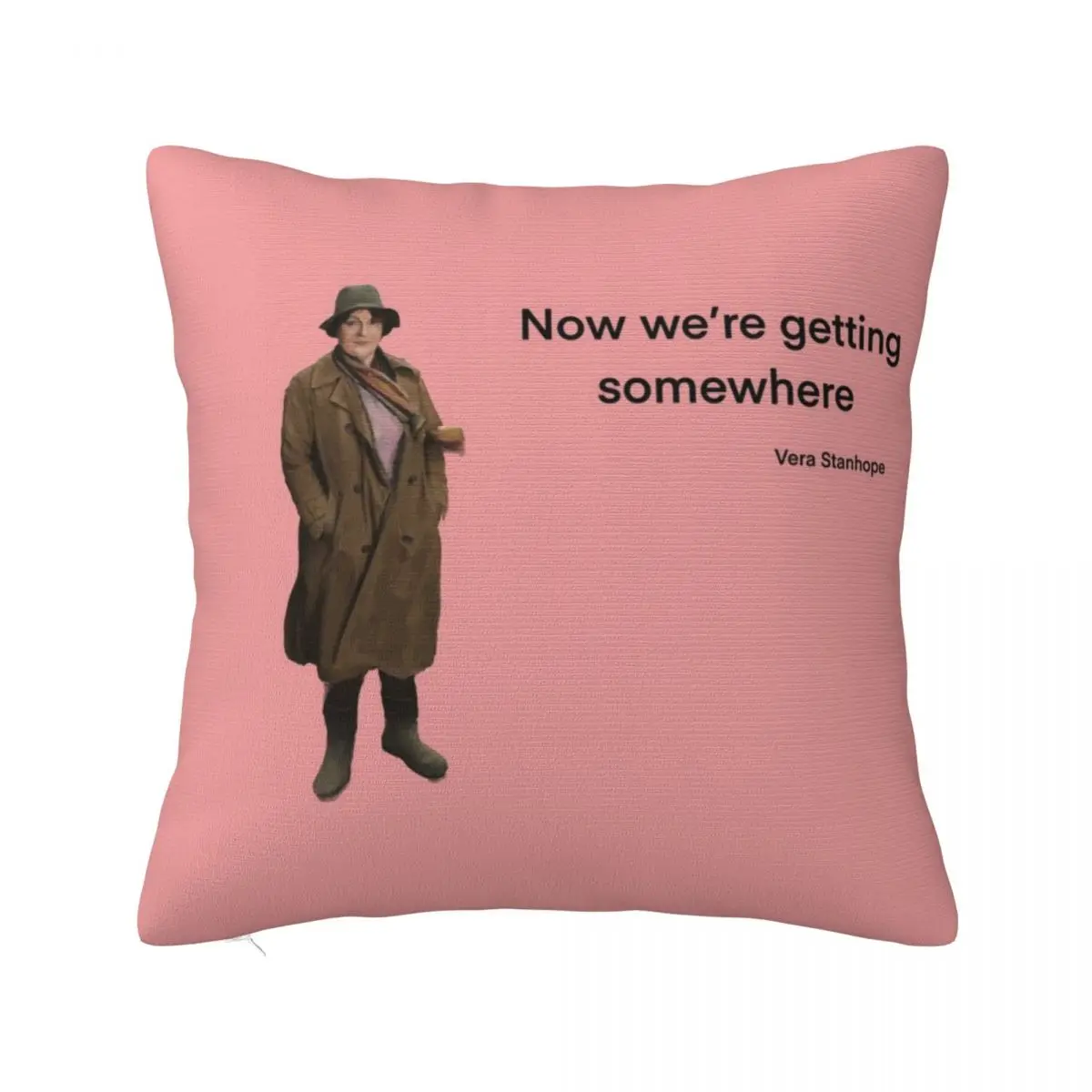 

Now we're getting somewhere - Vera Stanhope Throw Pillow Pillow Cover Cushions Home Decor