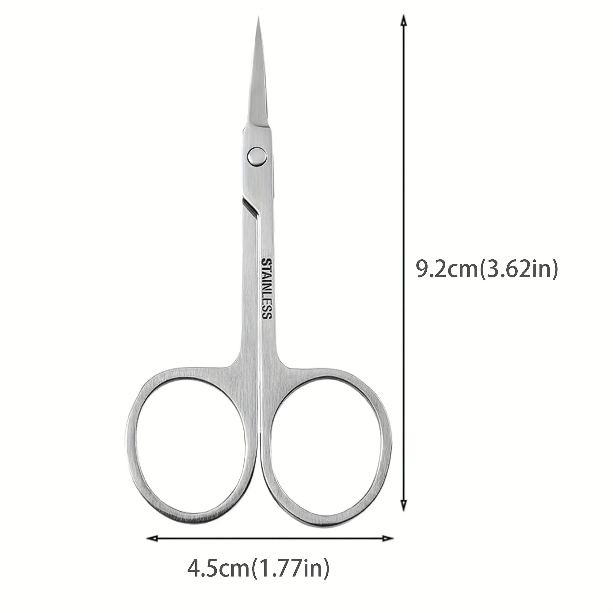 Small Stainless Steel Scissors For Nails, Eyebrow And Nose Hair Scissors, Nail Trimmers, Facial Trimmers, Makeup And Beauty Tool 6