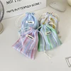 Makeup Accessories Drawstring Storage Bag Canvas Bags For Candy Gift Package Pouch Reusable Home Sundries Organize 2