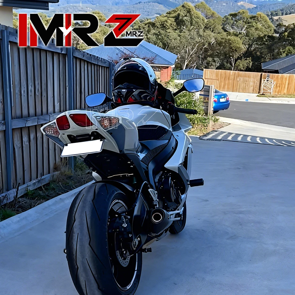 오토바이 후면 번호판 홀더 브래킷 테일 티디 펜더 부품 GSXR GSX-R 600 750 GSXR600 GSXR750 2008-2010 액세서리