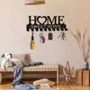 Wall - Mounted "Sweet Home" Key Holder: Keep Your Keys in Order with This Creative Front - Door Key Wall Hook 4