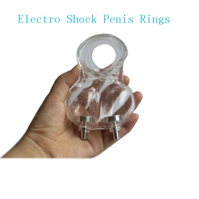 

Sex Products Electric Shock Penis Ring Cock Ring Electro Stimulation Medical Therapy Massager Bdsm E-Stim Sex Toys For Men