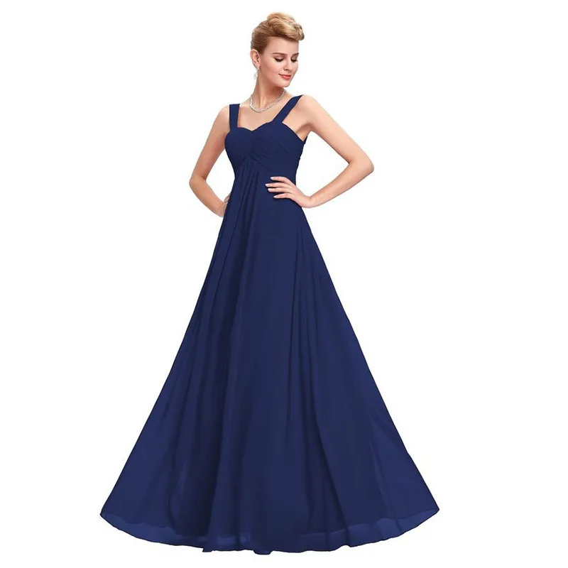 

A Line Chiffon Elegant Straps Flowers Pleat Off Shoulder Bridesmaid Dresses Wedding Party Formal Prom Evening Lace Up Back