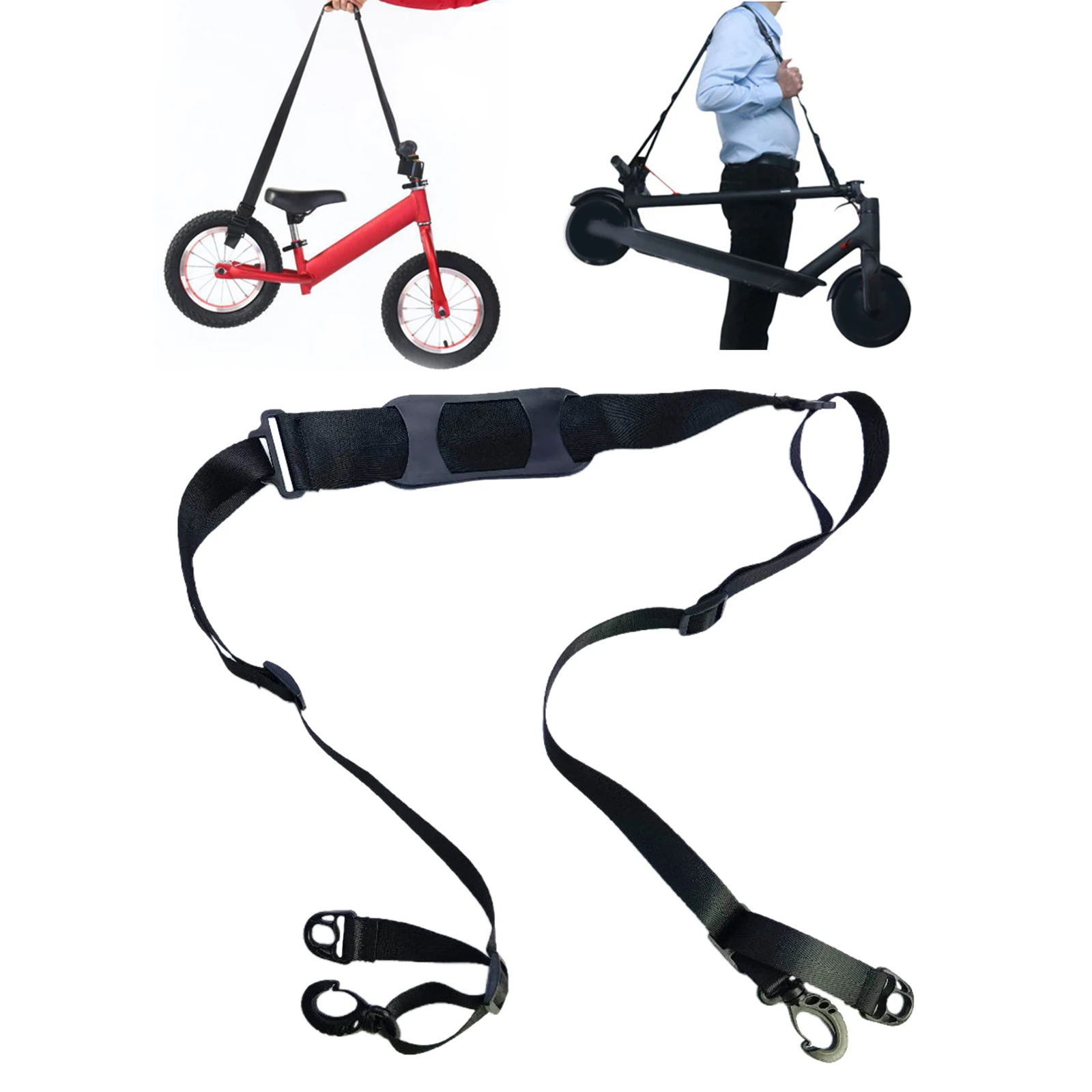 Cinghia Di Trasporto Per Scooter E Bici - Regolabile, Antiscivolo, Per Yoga E Spiaggia - Foto 4